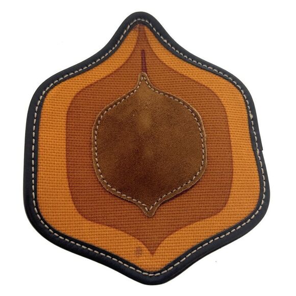 Miu Miu Jewelry - Miu Miu Leather Geometric Brooch Pin